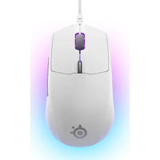 SteelSeries Rival 3 Gen 2 gamingmus, hvid