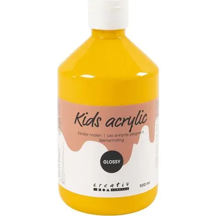 A-color Akrylmaling Blank gul 500 ml