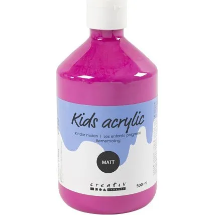 A-color Akrylmaling Mat Pink 500 ml