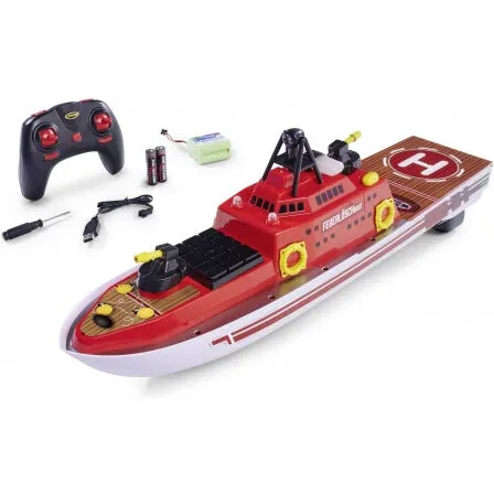 Carson RC Fire Boat 2.4G RTR med roterende vandkanon og LED