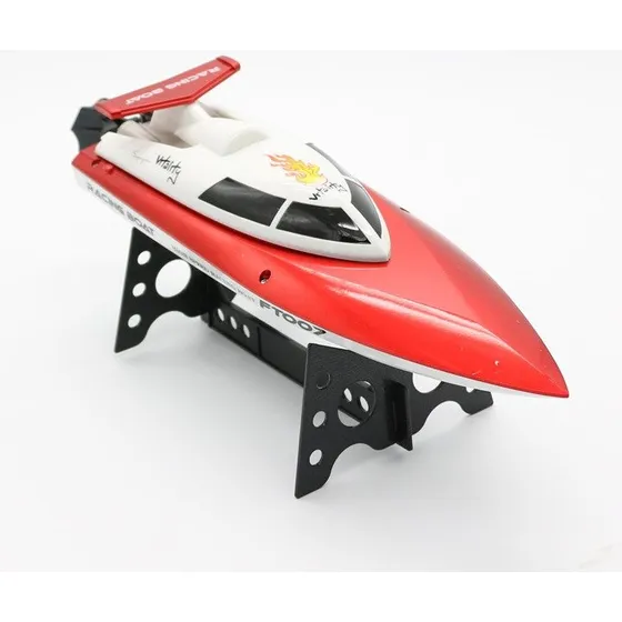 Hiinst Feilun FT007 RC fiskerbåd 2.4G rød/gul 36x13x12cm