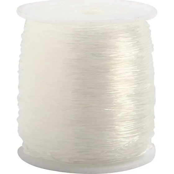 Universal Elastiksnor 0,8 mm rund - 100 m