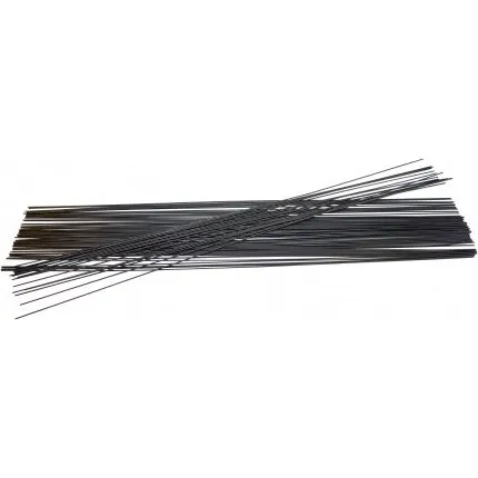 Universal trådstænger 1,4 mm 50 cm - 80 stk (sort)