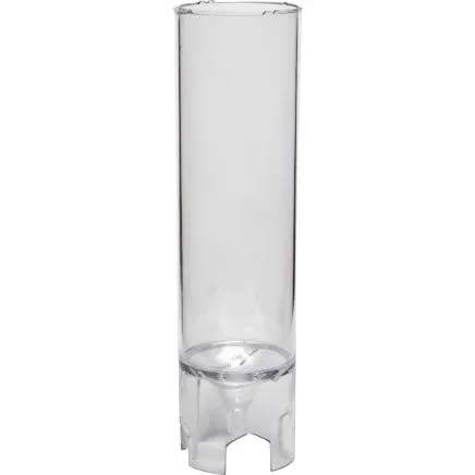 Lysstbeform cylinder 123x40 mm, transparent (1 stk)