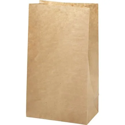 Papirposer 9x15 cm (50 g), brun - 100 stk