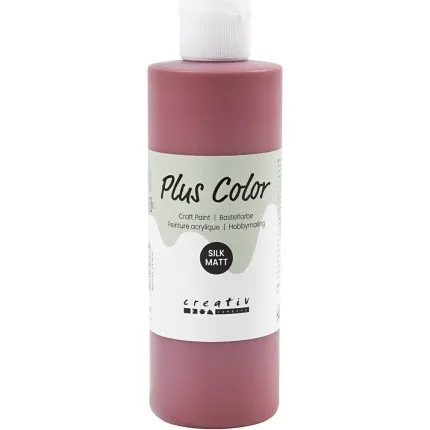 Plus Color Hobbymaling, gammel rd 250 ml