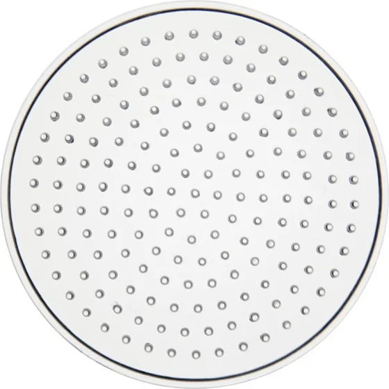 Perleplade Lille Rund  8,5 cm  Medium, Klar (1 stk)