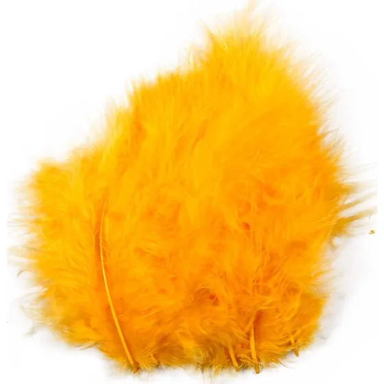 Ukendt mrke - Dun 5-12 cm, gul 15 stk.