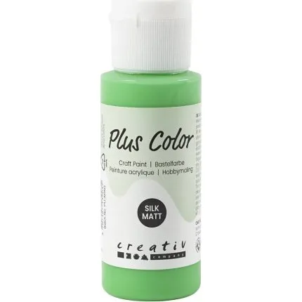 Plus Color Hobbymaling Bright Green 60 ml