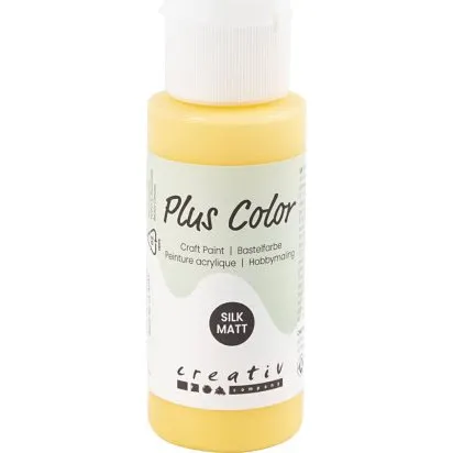 Plus Color Hobbymaling Crocus Yellow 60 ml