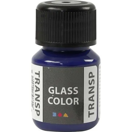 Glass Color Transparent glasmaling, Brilliant Bl 30 ml