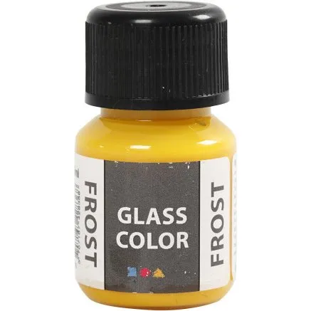 Glass Color Frost - Gul 30 ml
