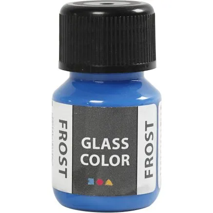 Glass Color Frost blå 30 ml