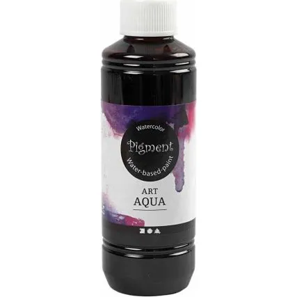 Flydende akvarelmaling, brun 250 ml