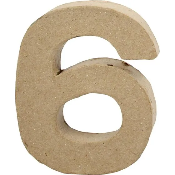 Papmach Tal 6  10 x 8,2 x 1,7 cm