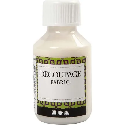 Decoupagelak 100 ml  speciallak til tekstil