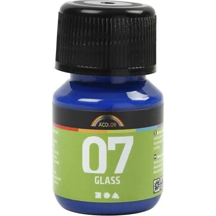 A-Color Glass Brilliant Blå 30 ml