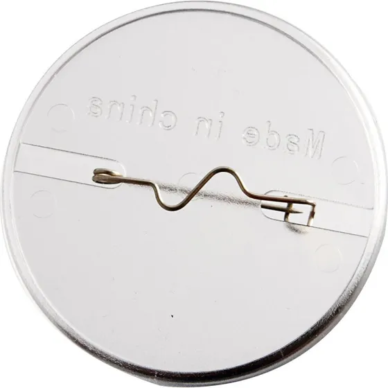 Badge rund klar Ø 5,5 cm, 5 stk.