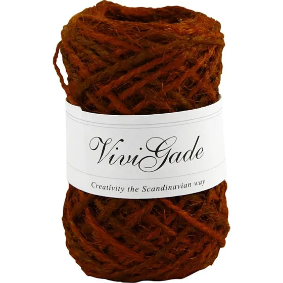 Vivi Gade naturhamp 1-2 mm rd, 30 m