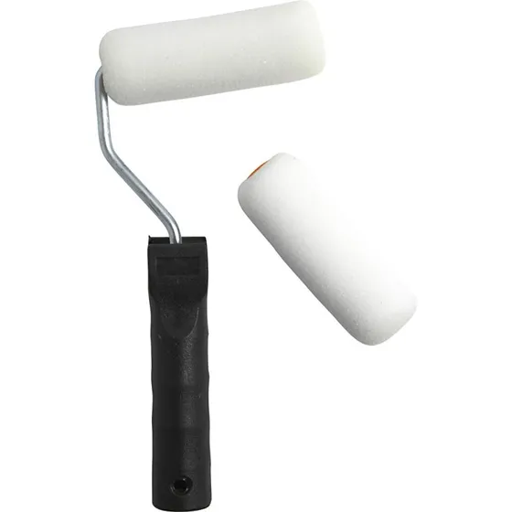 Uden mærke Malerrulle med håndtag, 10 cm