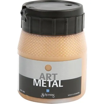 Schjerning Hobbymaling Metallic, Mrk Guld 250 ml