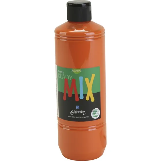 Greenspot Ready Mix Tempera mat orange 500 ml