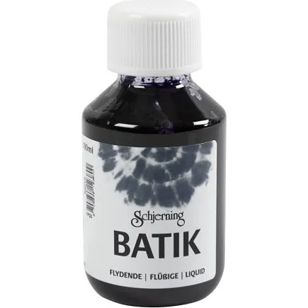 Schjerning Batikfarve marineblå 100 ml