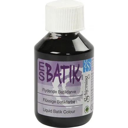 Schjerning Batikfarve Sort 100 ml