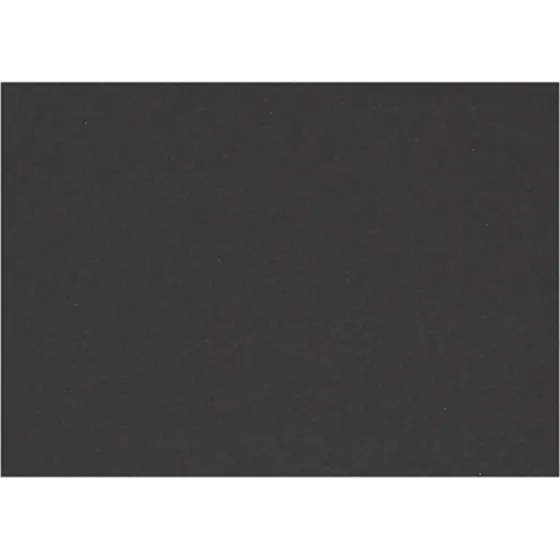Karton A6 - Sort, 100 ark (200 g)
