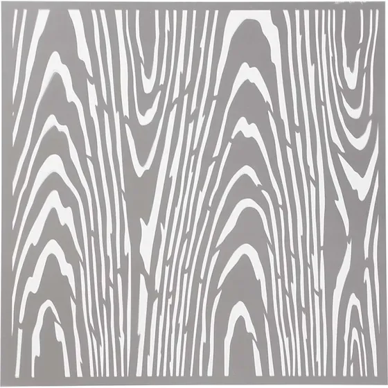 Universal Stencil Træ 30,5x30,5 cm - 0,31 mm (1 ark)