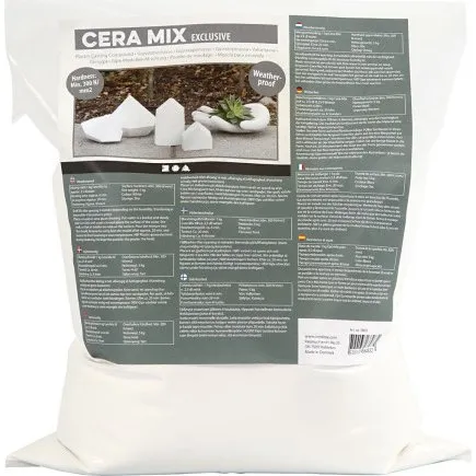 Cera-Mix Exclusive stbemasse 5 kg - hvid