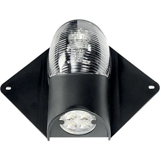 LED Toplanterne/Dækslys 2W 4×1W 12/24V - Mastmontering