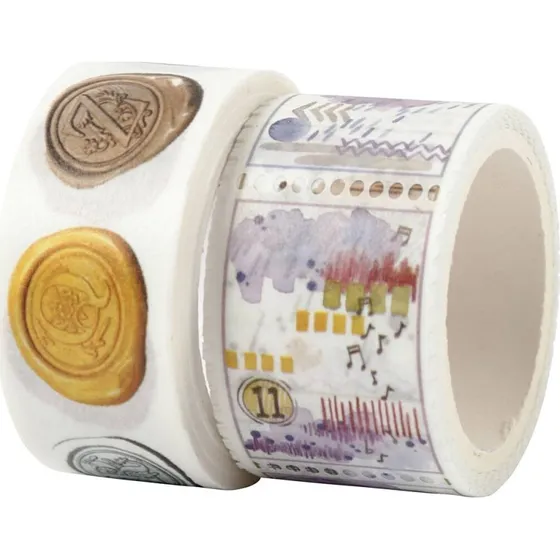 Masking Tape Segl- og landskabsmotiver 3+5 m 20+25 mm (2 ruller)