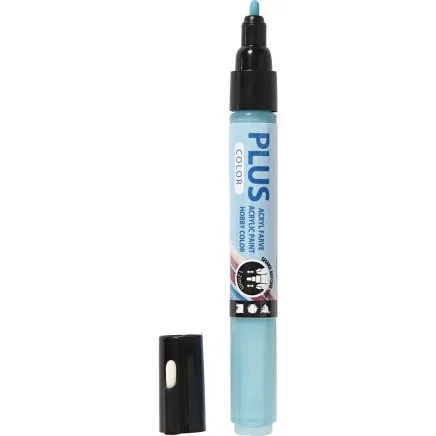 Plus Color Tusch L 14,5 cm, streg 1–2 mm, turkis, 5,5 ml