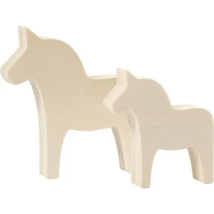 Trhest, 2 stk. (87 cm & 109,5 cm, tykkelse 1,8 cm)