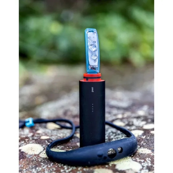 Knog Quokka Silikone Genopladelig Pandelampe, Sort