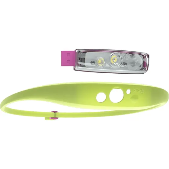 Knog Quokka Silikone Genopladelig Pandelampe - Gul