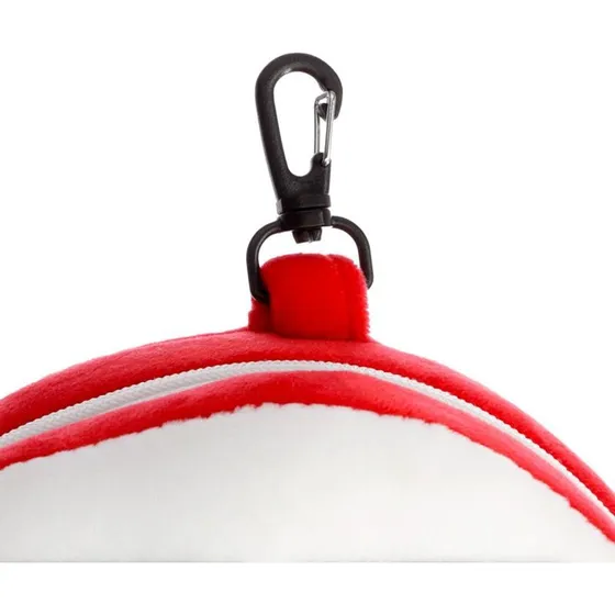 Relaxeazzz Volkswagen VW T1 Camper Bus rød nakkepude med sovemaske