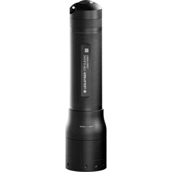 Ledlenser C7R lommelygte - kompakt 16,6 cm, 1000 lm