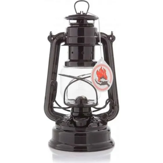 Feuerhand Hurricane Lantern 276 Jet Black