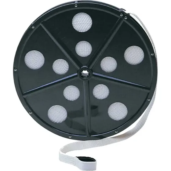 Ankarolina Flat Anchor Line 56 m - flad polyesterline på tromle