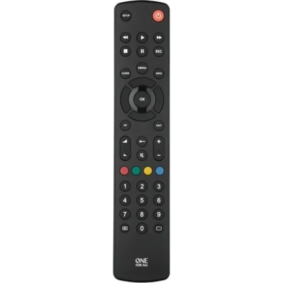 One For All URC1210 Contour universalfjernbetjening, sort