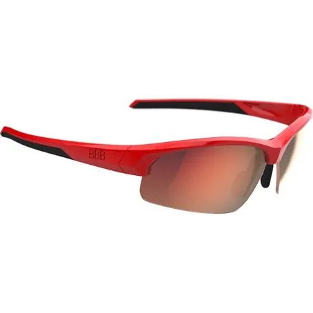 BBB Impress Small cykelbriller - rd, 3 linser