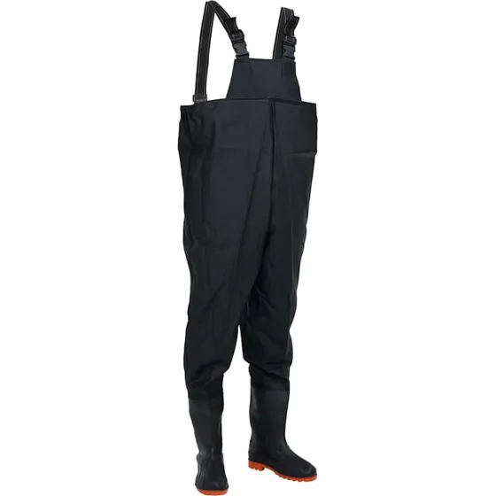 vidaXL waders med stvler str. 41, sort