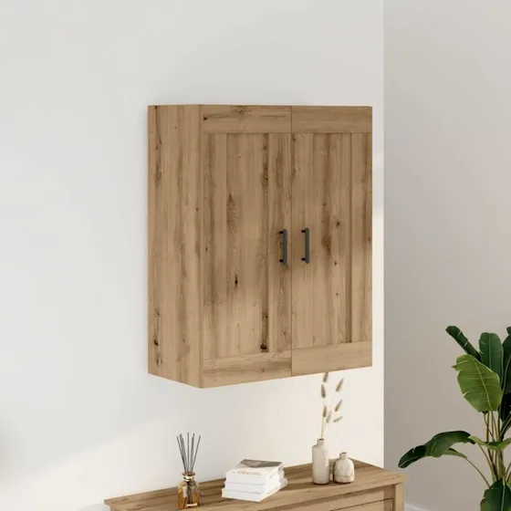 vidaXL vægskab 69,5x34x90 cm konstrueret træ kunsteg
