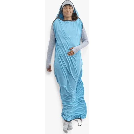 Sea To Summit Breeze Lagenpose Mummy S – Blue Atoll 80x216