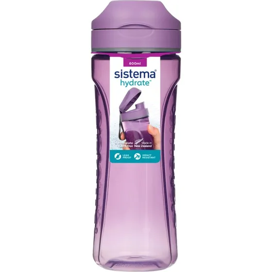 Sistema Tritan Swift drikkeflaske 600 ml – lilla