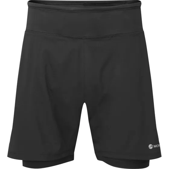 Montane Slipstream Twin Skin Shorts Sort XXL