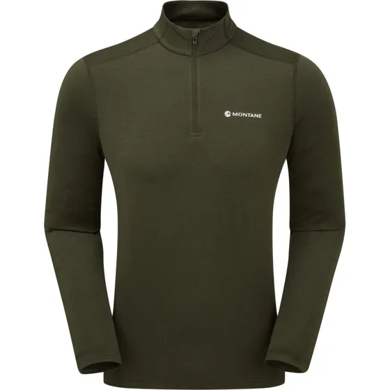 Montane Dart XT Zip Neck Trje, Oak Green - Str. XXL
