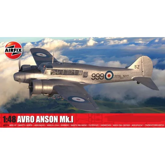 Airfix Avro Anson Mk.I 1:48 plastbyggesæt